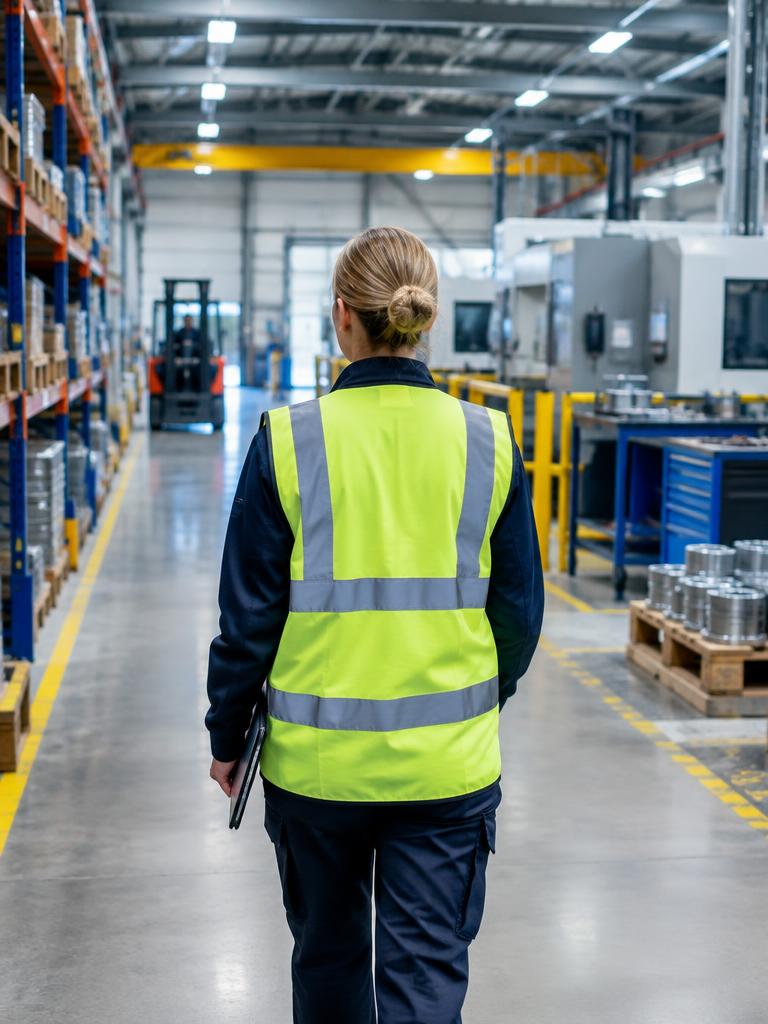 Warehouse and logistics operations handling engineering materials